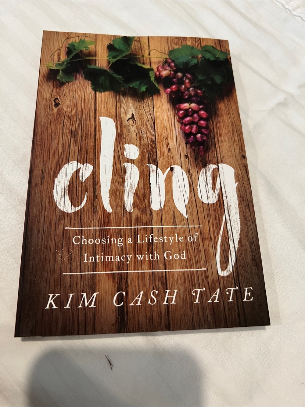 Cling Book - White & Brown Cover